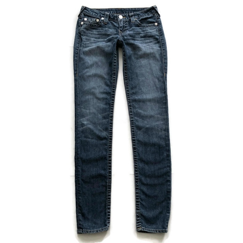 True Religion Jeans Skinny Basic Stonewash Denim - Picture 2 of 8